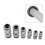 (Plastic version, One size) Quickly Connect Air Valves Adapter Set Durability Plastic Air Nozzle Connector for Multiple Applications 5