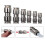 (Plastic version, One size) Quickly Connect Air Valves Adapter Set Durability Plastic Air Nozzle Connector for Multiple Applications 4