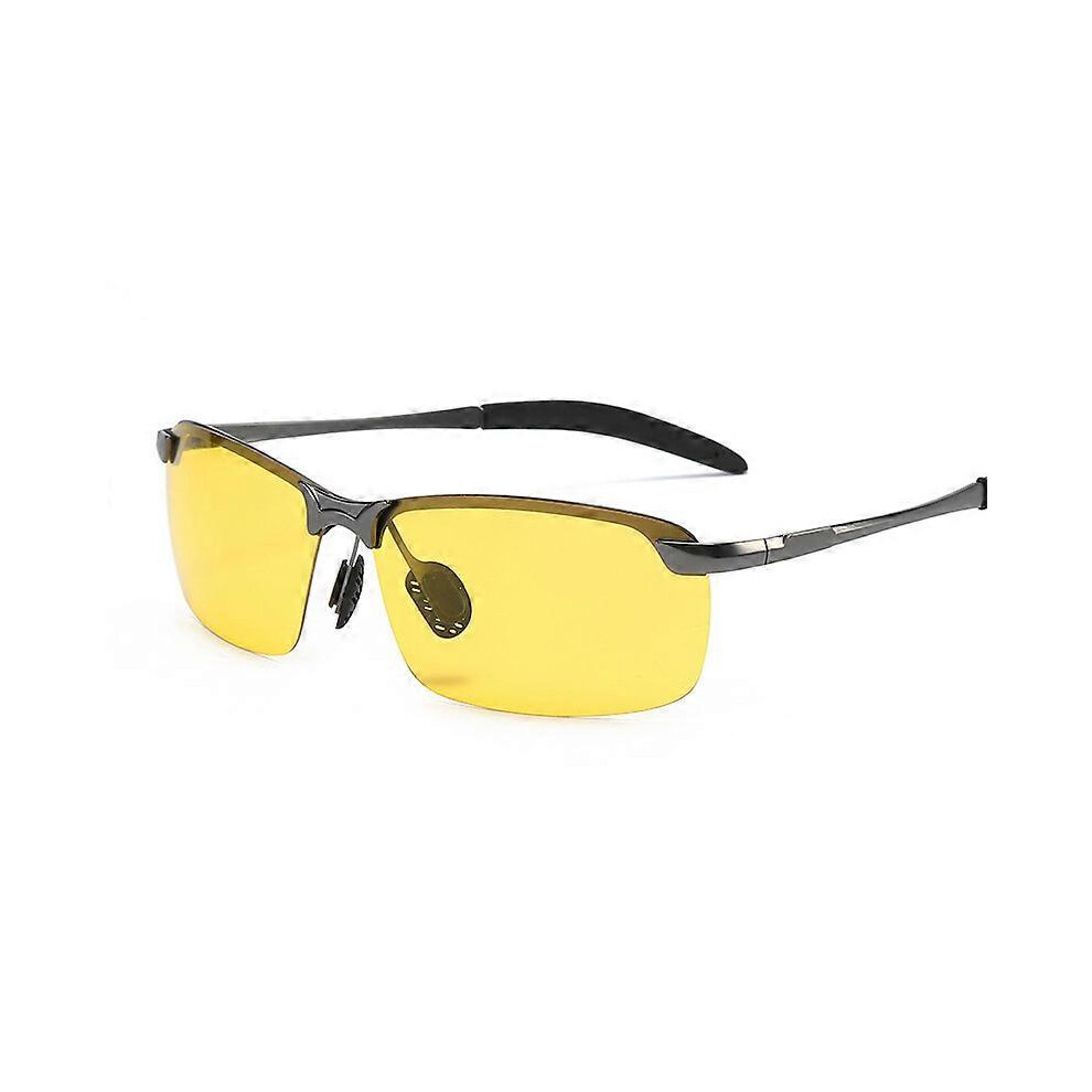 (As show, One size) Night Driving Glasses / Polarized Sports Night Vision Glasses - Anti glare | UV 400 Protection | Night Driving | Fishing | Outdoor Sport | Unisex Eyew