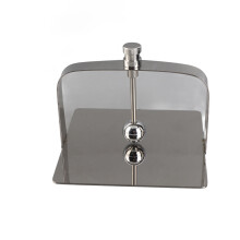 Edelstahl-Serviettenhalter Tischständer Silber