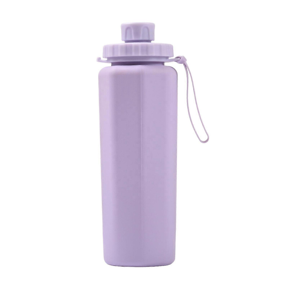 (Grey, One Size) Practical Silicone Beverage Cup Convenient Silicone Travel Cup For Hot And Cold Drink Easy To Carry Drinkwares P 3081097254559