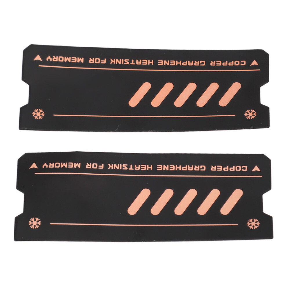 Laptop Memory Heatsink Dual Layer Graphene Copper Foil Random Access Memory Cooler For Ddr5 Ddr4 Ddr3 Ddr2 7901314131974