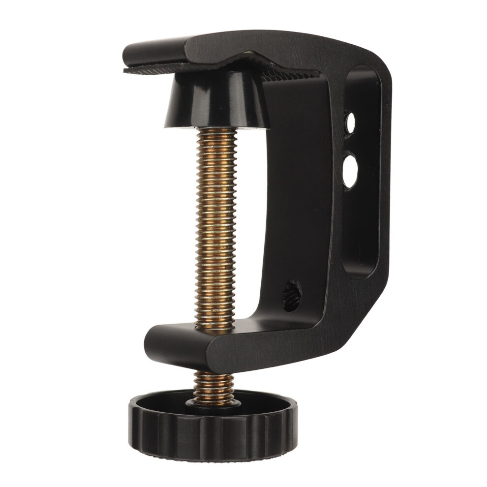 Photography C Clamp Aluminium Alloy Desktop Mount Holder C Clamp With 1/4In And 3/8In Thread Hole For Table 4161314132590