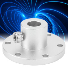 12-mm-Aluminium-Flansch-Wellenkupplung, Silber, 14041