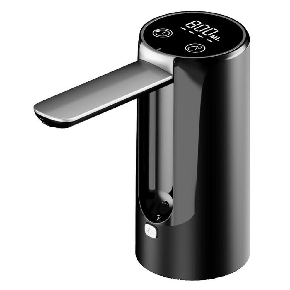 (White, One Size) Water Bottle Pump Rechargeable Foldable Bottle Dispenser Automatic Water Dispenser For Convenient Drinking Water Black 3081097236616