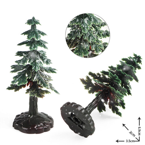 Hochrealistisches Miniatur-Weihnachtsbaum-Modell 1