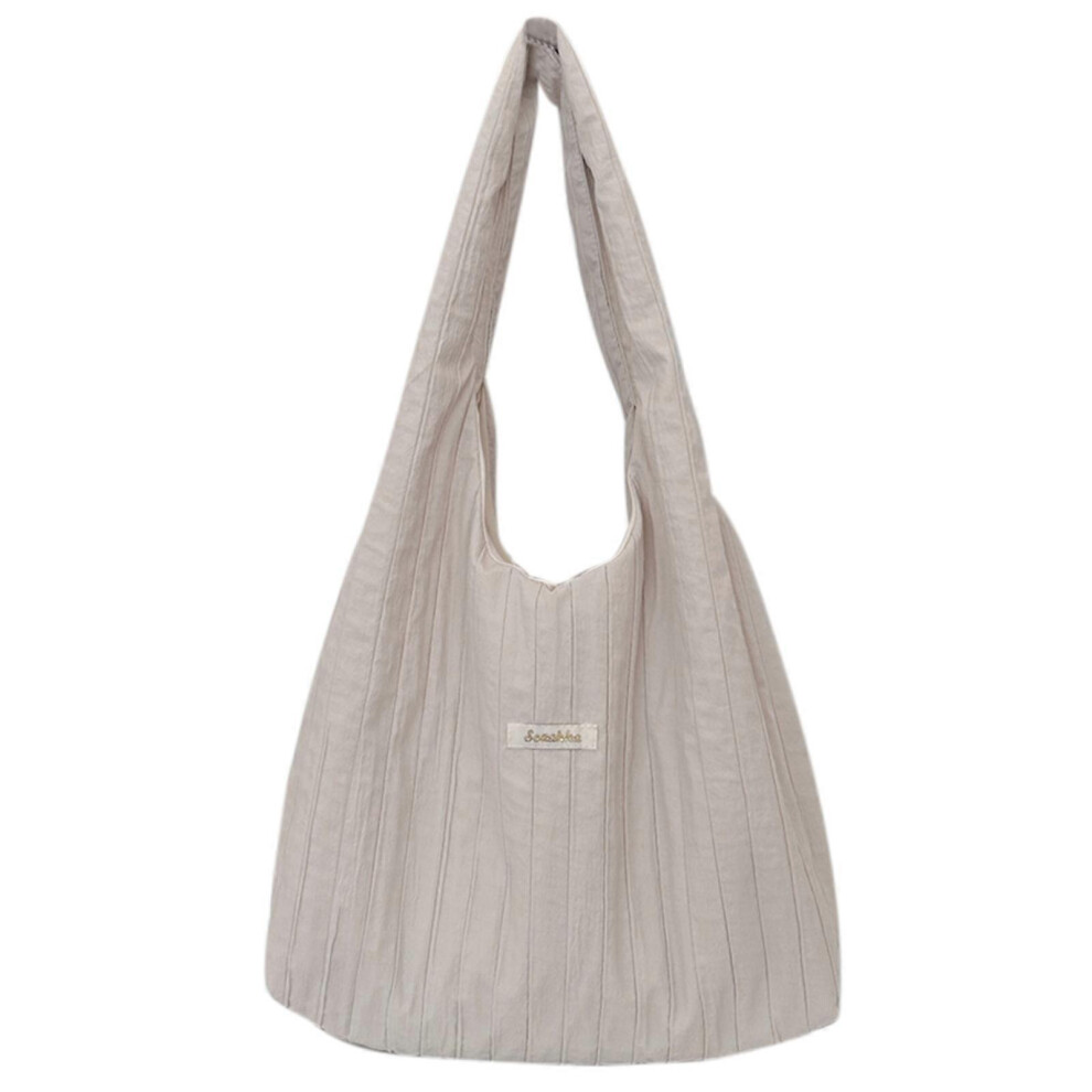 (Burgundy, One Size) Spacious Pu Handbag With Interior Compartments Stylish Shoulder Bag Multipurpose Carryall Underarm Bags For Daily Use Beige 8052607432595