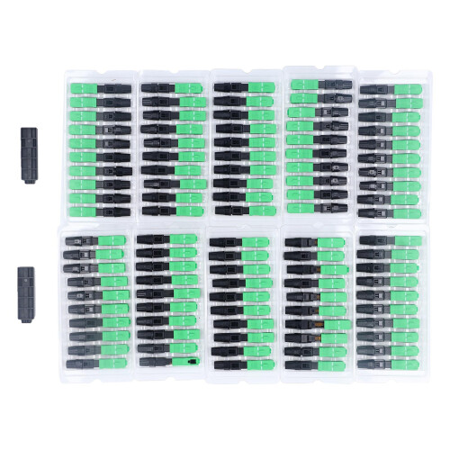 SC UPC Quadratkopf 2x3 Butterfly ABS-Glasfaser-Adapter 2