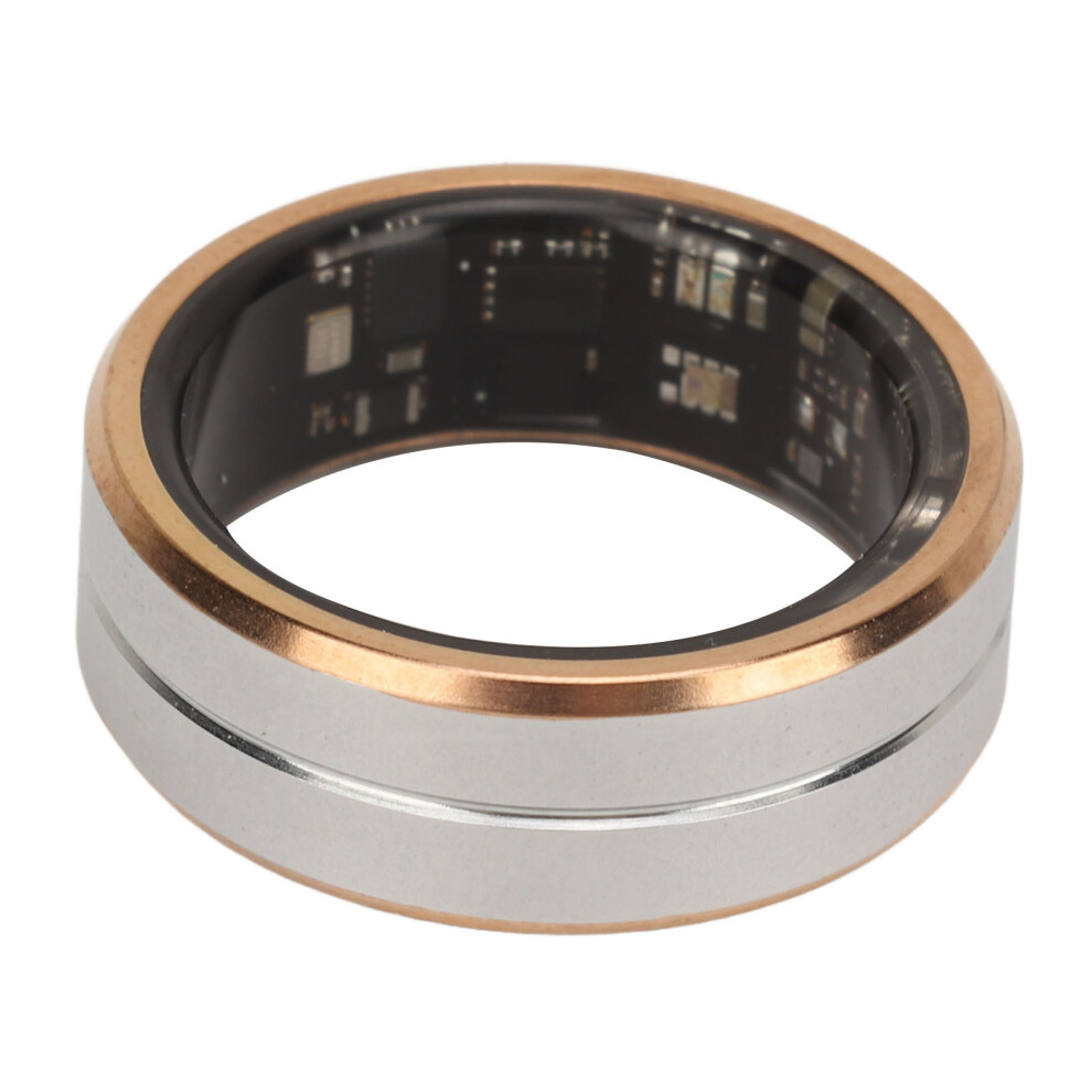 Smart Ring Fitness Tracker Ceramic Stainless Steel Sleep Monitoring Camera Control IP68 Waterproof Smart Health Ring with APP for Men and W
