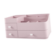 Rosa Kosmetik-Organizer aus Kunststoff 34  21,6  15,2 cm