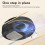 Robot Vacuum Cleaner Automatic APP Control Smart Sweeping Robot with 100ml Water Tank 7.4V Black 4