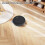 Robot Vacuum Cleaner Automatic APP Control Smart Sweeping Robot with 100ml Water Tank 7.4V Black 5