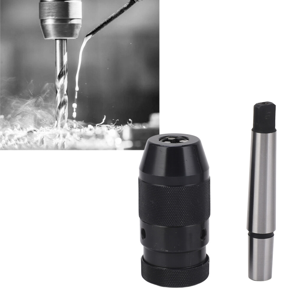 1 To 13Mm B16 Keyless Self Tighten Drill Chuck With Mt2 B16 Extension Bar For Lathes Drilling Machines 8101314139034