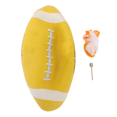 Rugbyball Nr. 3 Größe 3 Gummi Gelb Pro 1