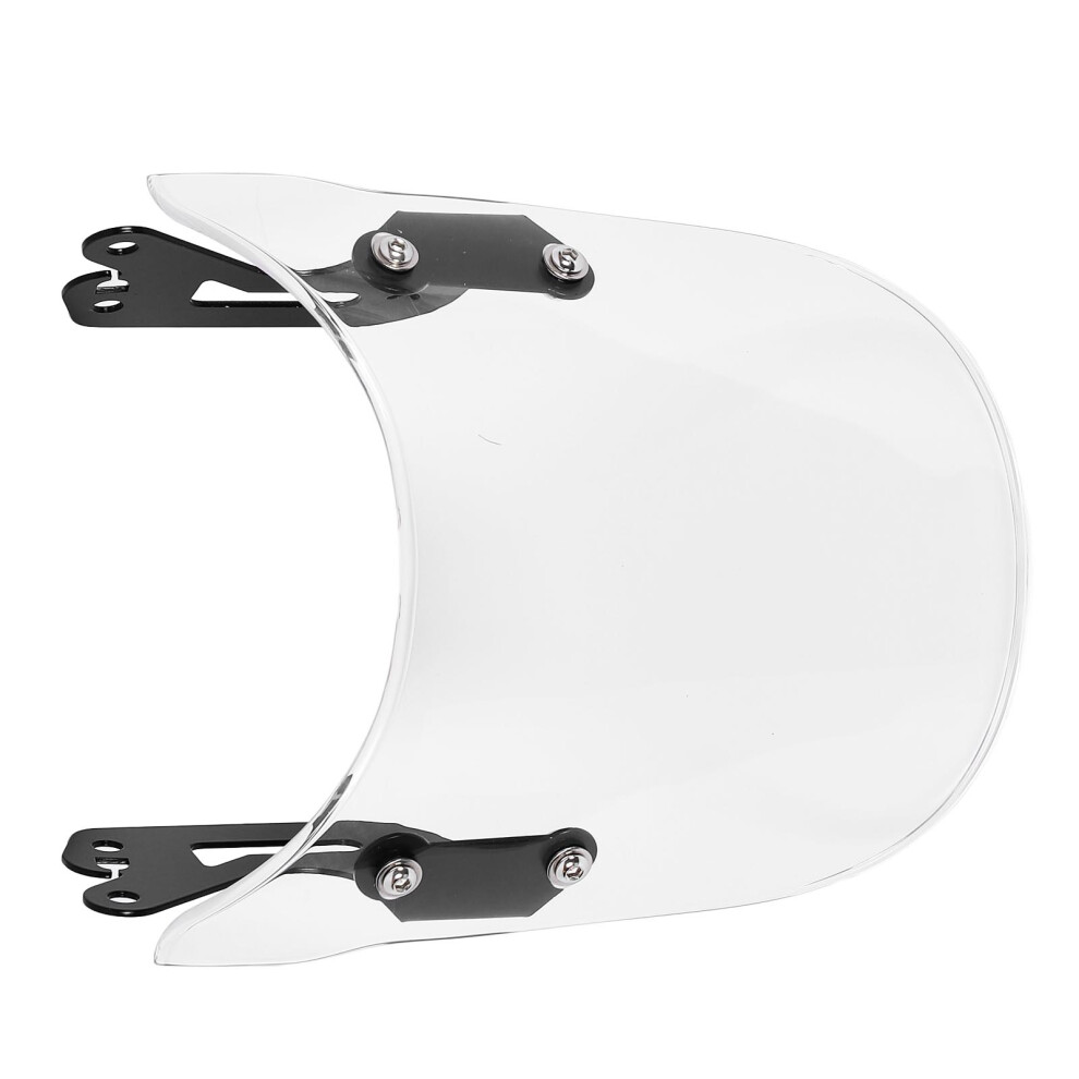 Motorcycle Windscreen Deflectors Pc Reduced Wind Resistance Fairing Windshield For Hunter 350 2022 To 2024 Transparent 4941314145338