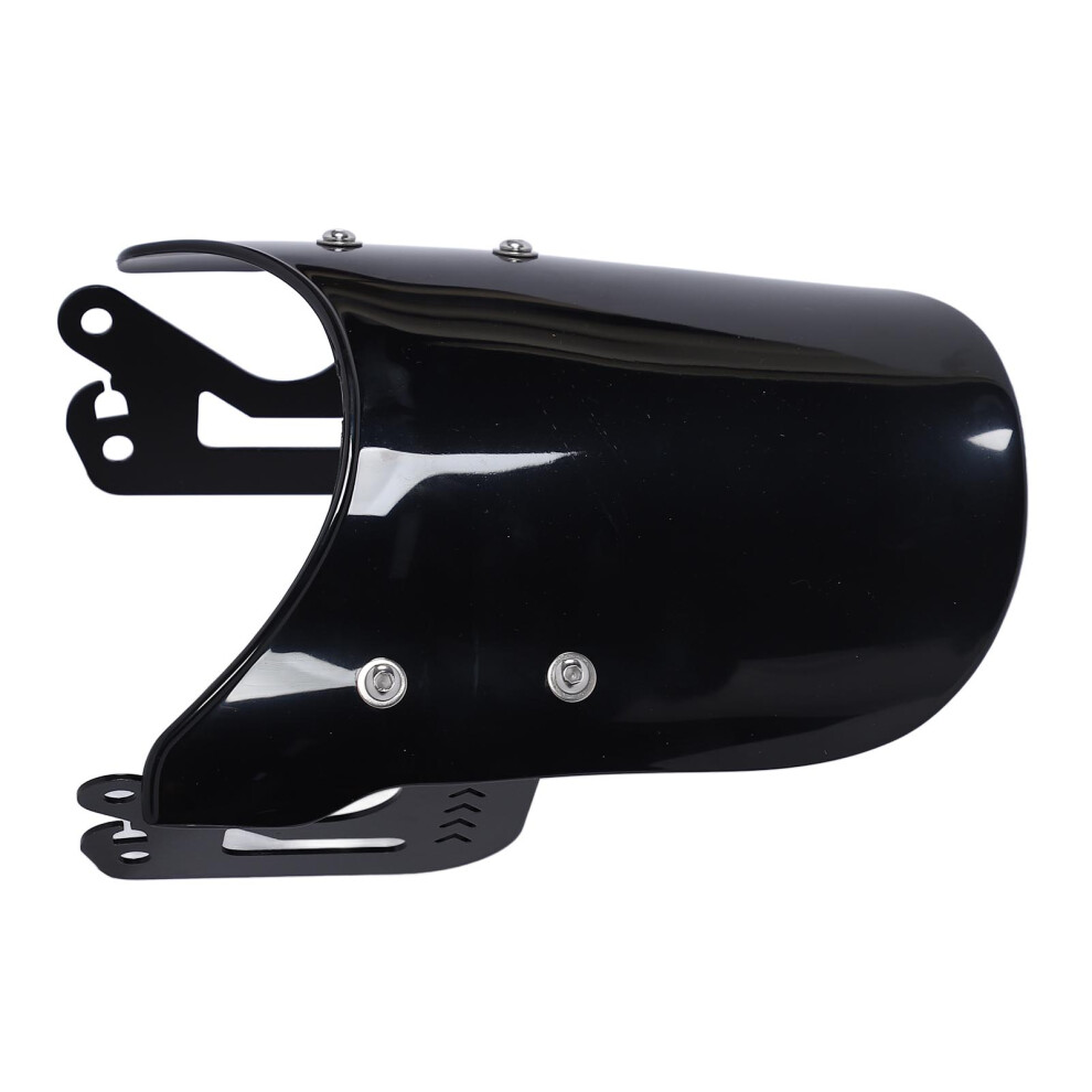 Motorcycle Windscreen Deflectors Pc Reduced Wind Resistance Fairing Windshield For Hunter 350 2022 To 2024 Black 9311314145327