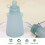Silikon-Brustmilchbeutel 120 ml Blau 8
