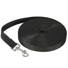 6M*2cm Black 50m Pet Dog Leash,outdoor Tracking Leash for Large Dogs Az225.