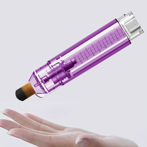 8 ml Kopfhaut-Applikator Rollerball lila PP 2