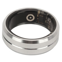 Smart Health Ring 18 mAh Silber Größe 10 Bluetooth