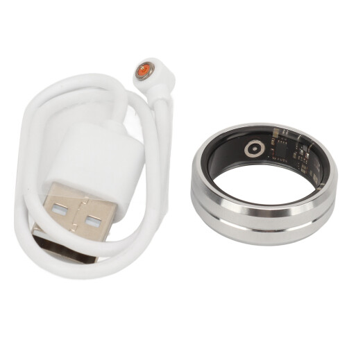 Smart Health Ring 18 mAh Silber Größe 10 Bluetooth 2