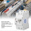 Dual Power Automatic Transfer Switch 2P 63A Millisecond Switching Power Transfer Switch ATS 220V) 5