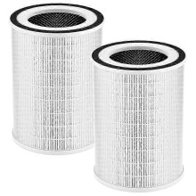 2Pack H13 True HEPA Filter, for Afloia KILO, KILOPLUS, KILOPRO, MIRO,MIRO PRO and MORENTO MR-Kilo Ai)