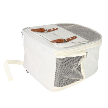 Haustier-Rucksack große Kapazität Größe groß Beige Nylon