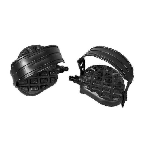 Multifunction Exercise Bike Pedals Schwarz Lightweight For) 2