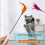 Katzenspielstab mit Laser 55mAh,143cm,36cm Grün 2