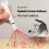 Katzenspielstab mit Laser 55mAh,143cm,36cm Grün 5