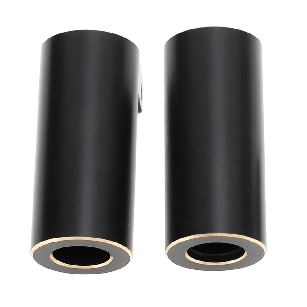 2Pcs Rear Axle Sleeve Coating Brass Weight Increase Rear Axle Adapter For Scx10 Ii Ar44 Black 6921314156297