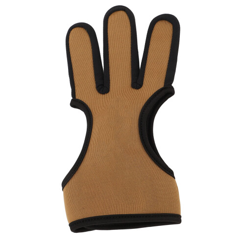 3-Finger Bogenschutzhandschuhe Größe M Neopren-Schutz 2