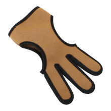 3 Fingers Archery Gloves Comfortable Neoprene Flexible Protective Archery Shooting Gloves Finger Tab Finger Protector M