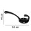 (Black) 10 Pack Rustic Coat Hooks Wall Mounted Heavy Duty Double Hooks Retro) 4
