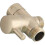 G1/2" 2-Way Brass Shower Diverter for Handheld Head and Fixed Head, Brushed) 1