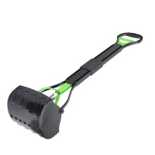 Foldable Dog Pooper Scoop Multipurpose Large Capacity Long Handle Pet Pooper Scooper for Large Medium Small Dogs
