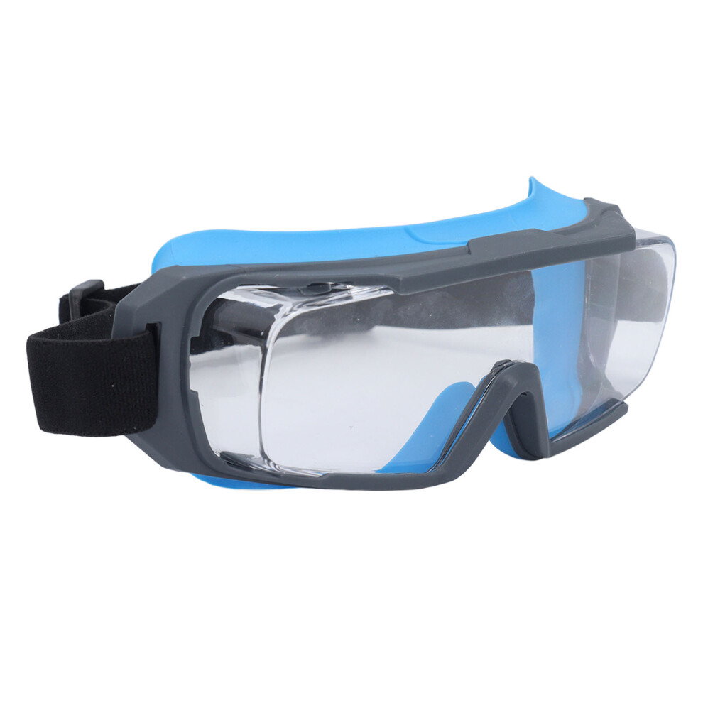 Safety Goggles Anti Fog Breathable Versatile Lab Goggles Eye Protection Safety Glasses For Indoor Outdoor Blue 4631314159816