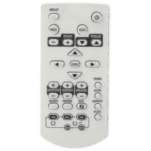 YT130 Remote Control Replace for XJA142 XJA147 XJA242 XJA247 Projector)