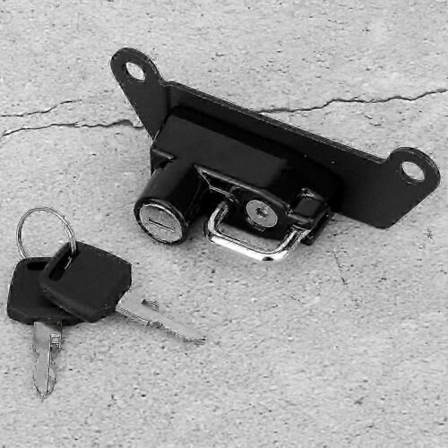 Motorcycle antitheft helmet lock fits for rc125 rc390 rc250(black ) p) 2
