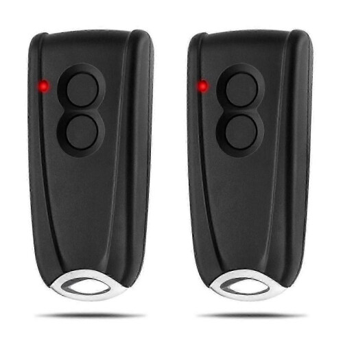 2pcs Garage Opener Remote Control for EcoStar RSC2-433 RSE2-433,RSZ1-433,Gate Handheld mitter f)