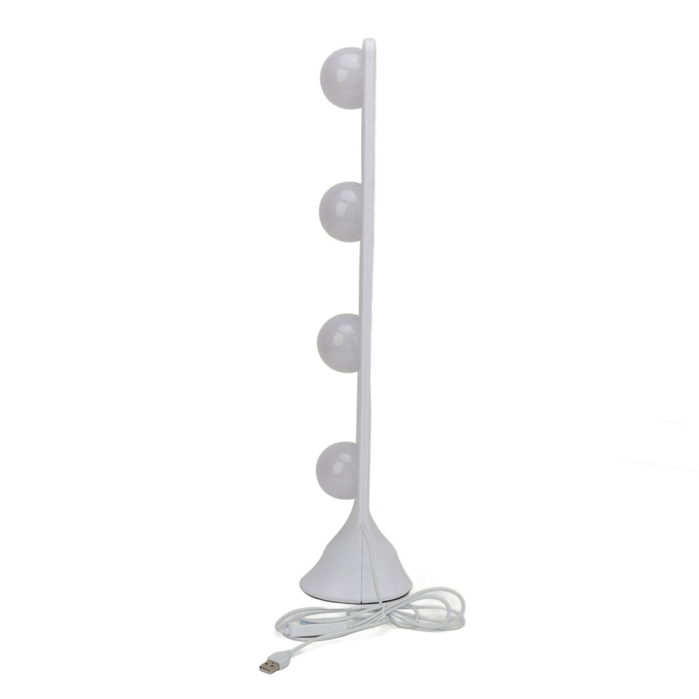 Led Vanity S 4 Led Bulbs Portable Makeup 3 Color Temperature Live Streaming Fill Bright Stick For Dressing Room Vani Light 4601314169801