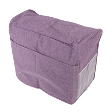 Faltbarer Polyester-Nähmaschinen-Staubschutz 43x19x33cm Violett