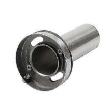 Car Universal 3.5/4/4.5" Insert Adjustable Round Tip Silencer Exhaust Muffler)