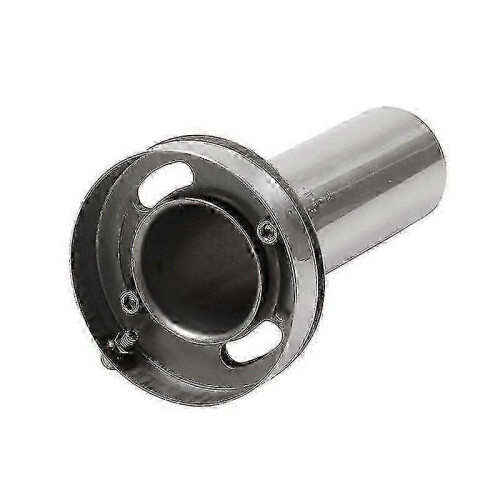 Car Universal 3.5/4/4.5" Insert Adjustable Round Tip Silencer Exhaust Muffler)