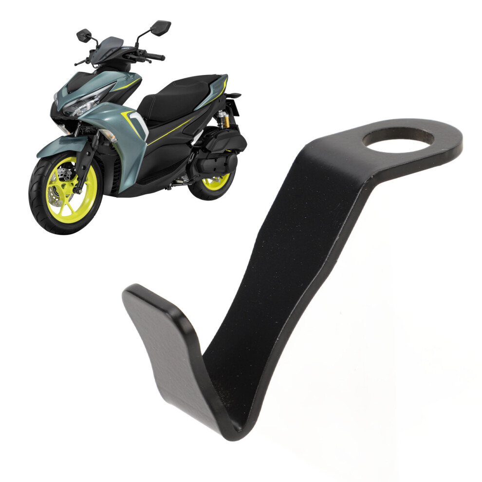 Motorcycle Luggage Hook Stainless Steel Universal Handlebar Helmet Bag Holder Hook Accessories For Nmax155 Aerox155 Black 4681314174937