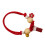 Kampferholz-Floh-Läuse-Halsband - Rot, Größe M 10