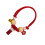 Kampferholz-Floh-Läuse-Halsband - Rot, Größe M 13