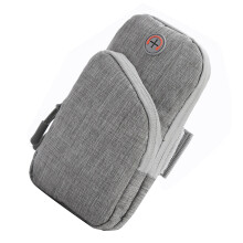 Graue Oxford-Armtasche 18 x 10 x 2 cm Telefonhalter
