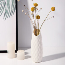 C-Typ Weiße nordische Blumenvase, 60-114g